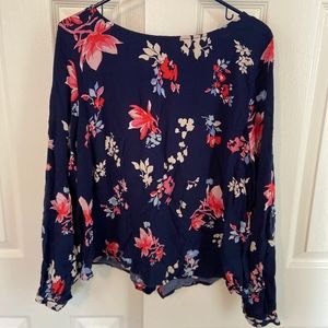 Floral Long Sleeve Shirt